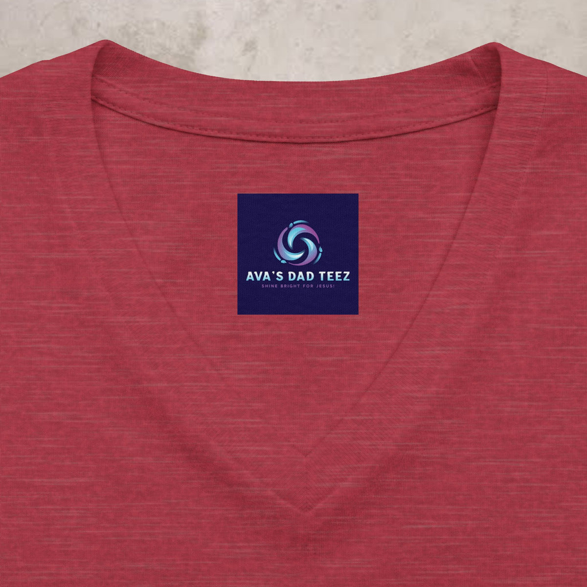 Life Sweet in T&T - Life with Jesus Sweeter - Trinidad Graphic V-Neck Tee