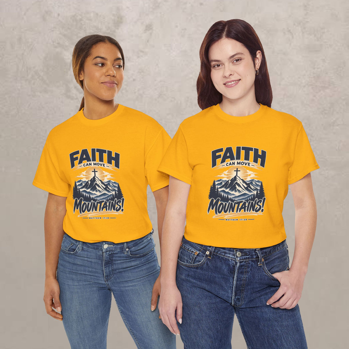 Faith Can Move Mountains Unisex Tee