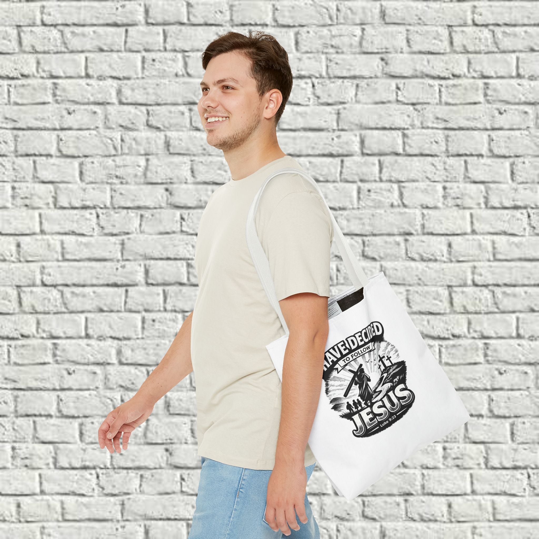 I Have Decided to Follow Jesus Tote Bag — Carryall