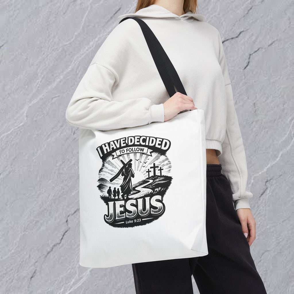 I Have Decided to Follow Jesus Tote Bag — Carryall