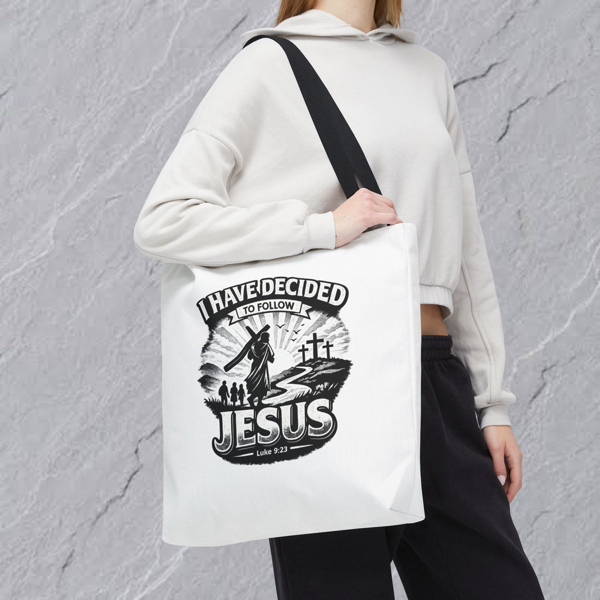 I Have Decided to Follow Jesus Tote Bag — Carryall