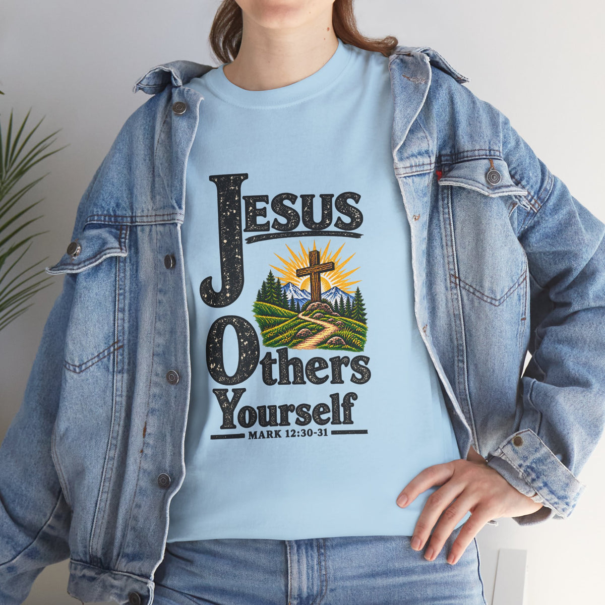 JOY - Jesus, Others, Yourself Tee — Mark 12:30-31