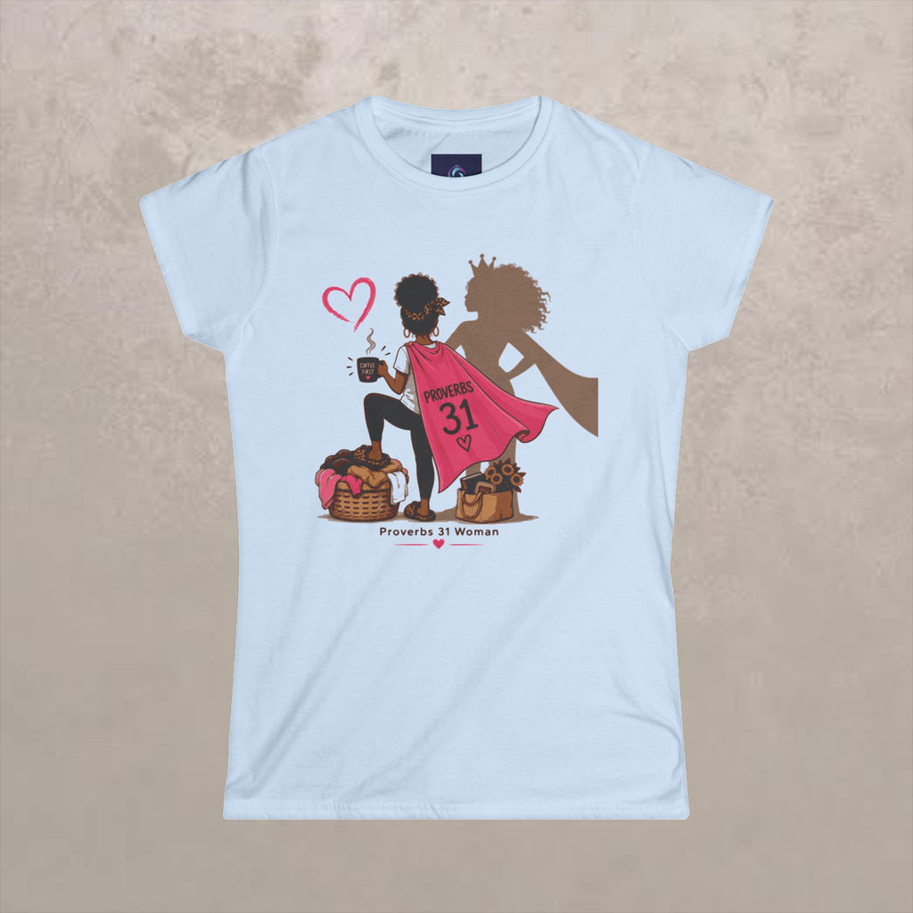 Proverbs 31 Woman's Tee - Black