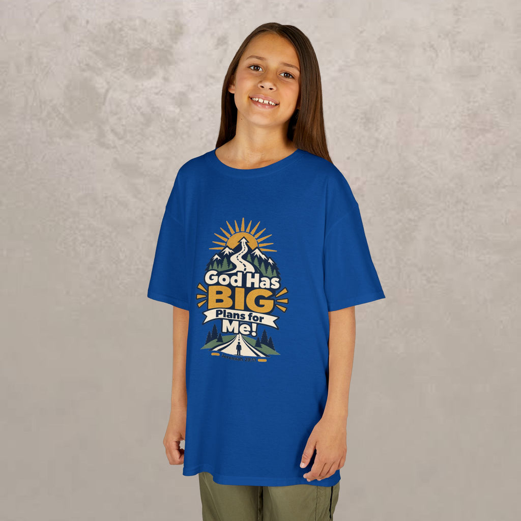 Kids - "God Has Big Plans for Me" Tee - Jeremiah 29:11