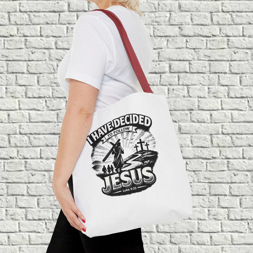 I Have Decided to Follow Jesus Tote Bag — Carryall