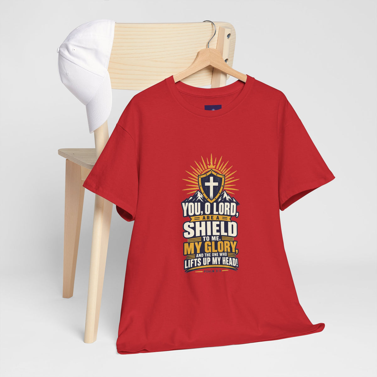 You, O Lord, Are a Shield to Me - Proverbs 3:3 - Unisex Graphic Tee
