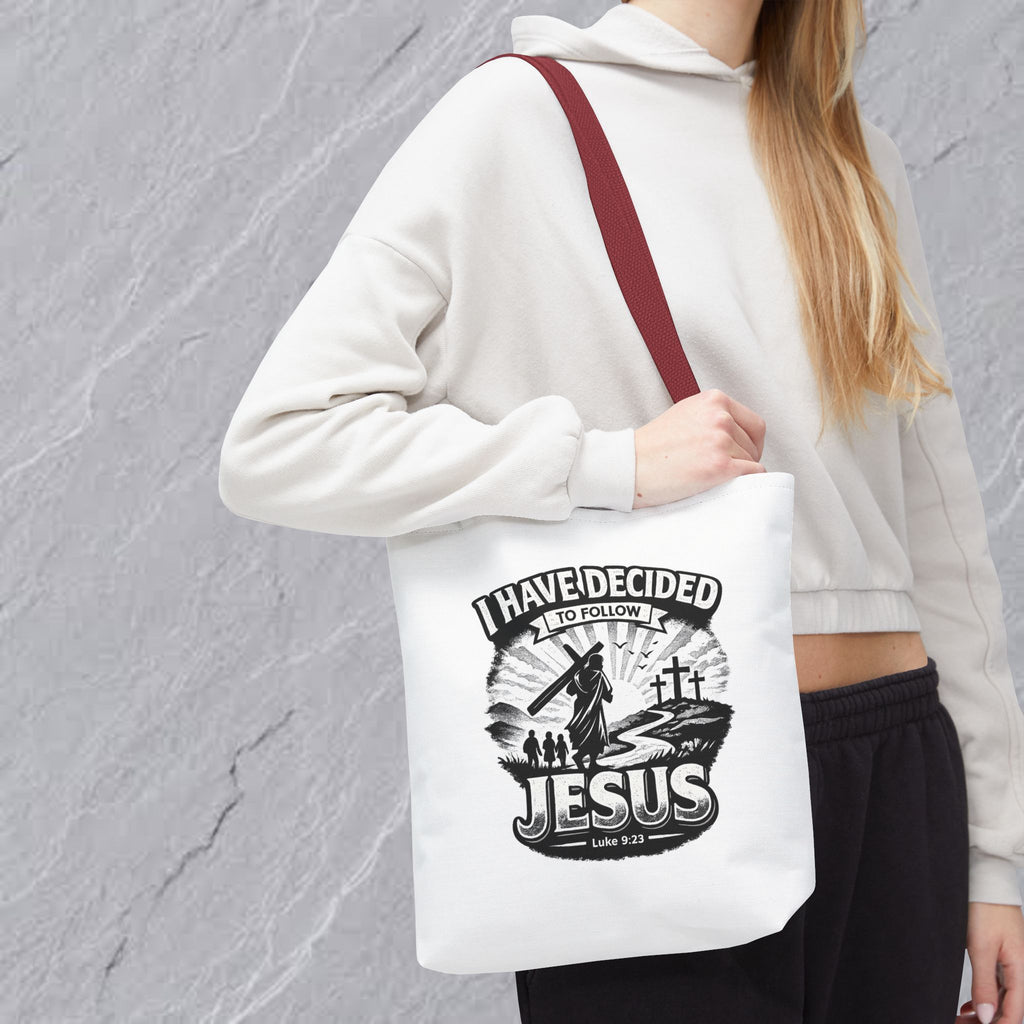 I Have Decided to Follow Jesus Tote Bag — Carryall