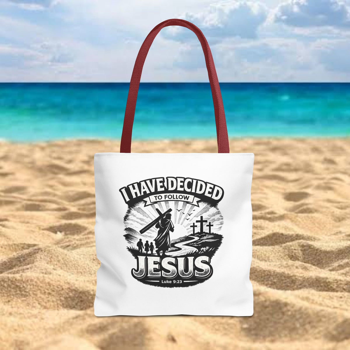 I Have Decided to Follow Jesus Tote Bag — Carryall