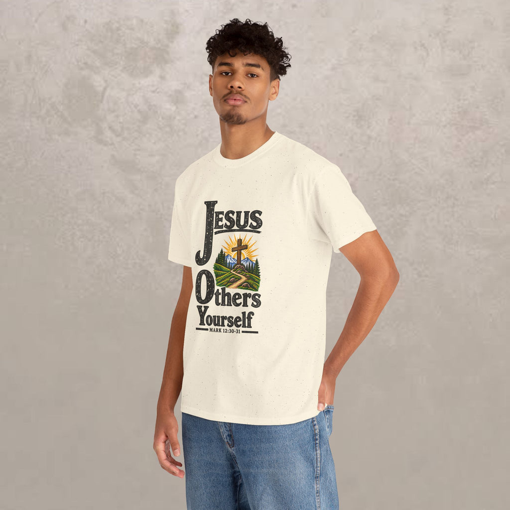 JOY - Jesus, Others, Yourself Tee — Mark 12:30-31