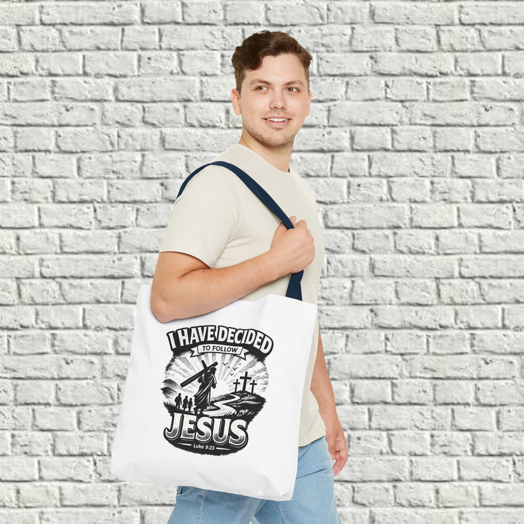 I Have Decided to Follow Jesus Tote Bag — Carryall