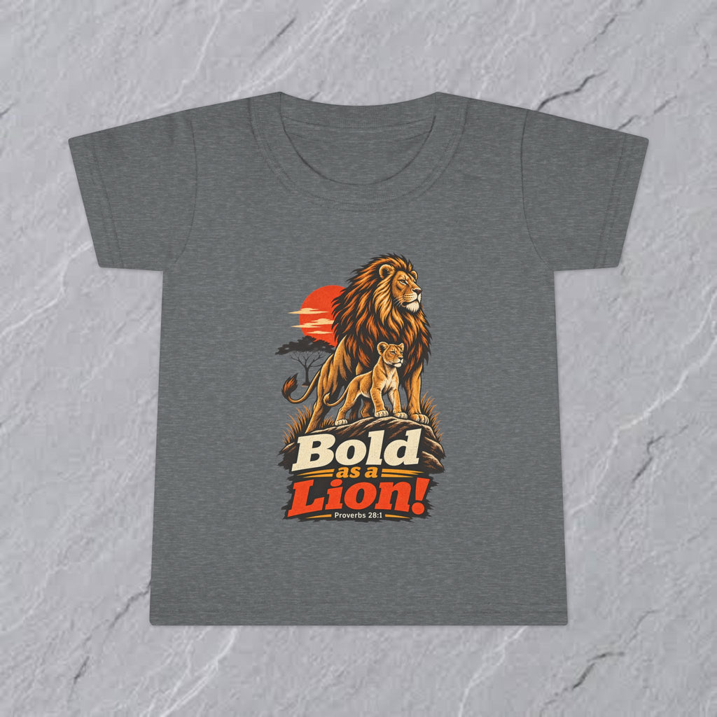 Toddler - Bold as a Lion Graphic Tee