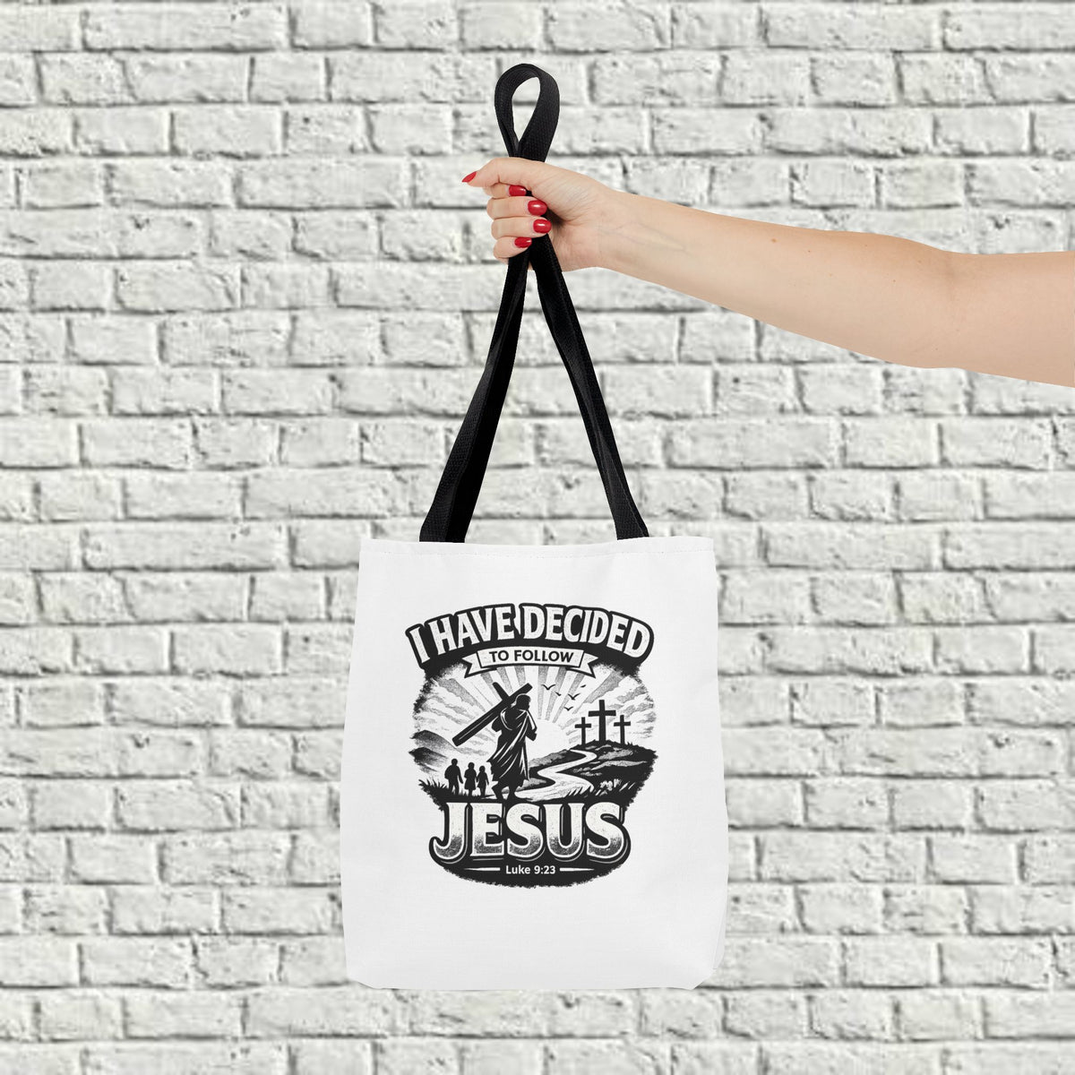 I Have Decided to Follow Jesus Tote Bag — Carryall
