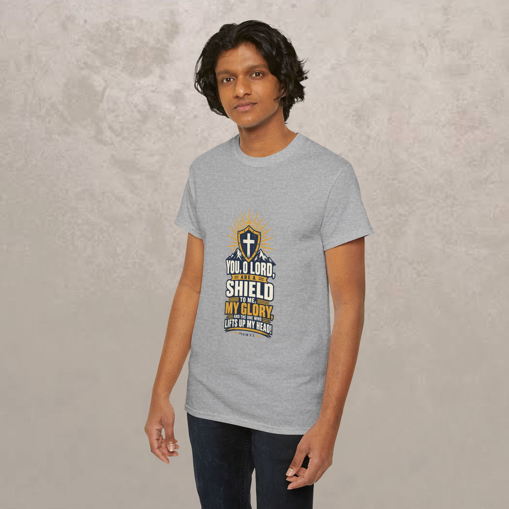 You, O Lord, Are a Shield to Me - Proverbs 3:3 - Unisex Graphic Tee