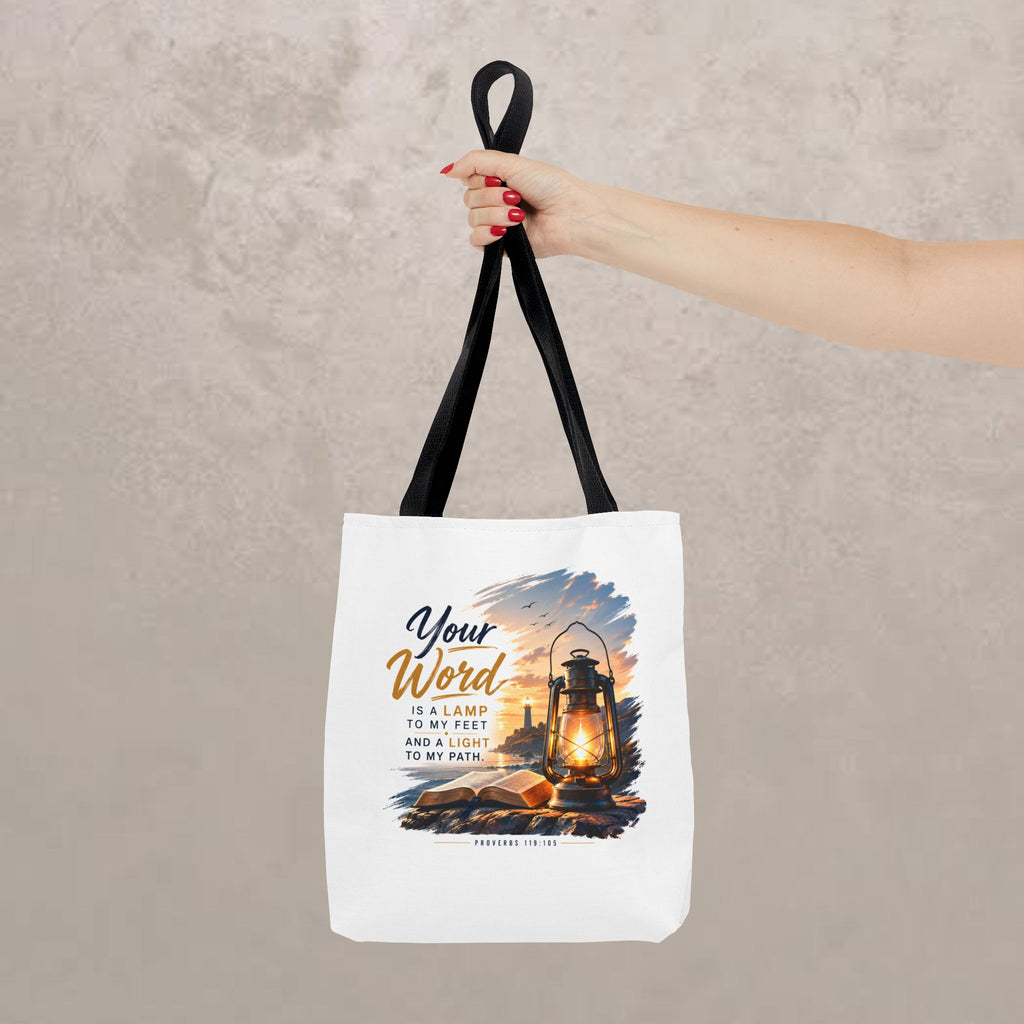 Your Word is a Lamp to My Feet - Tote Bag