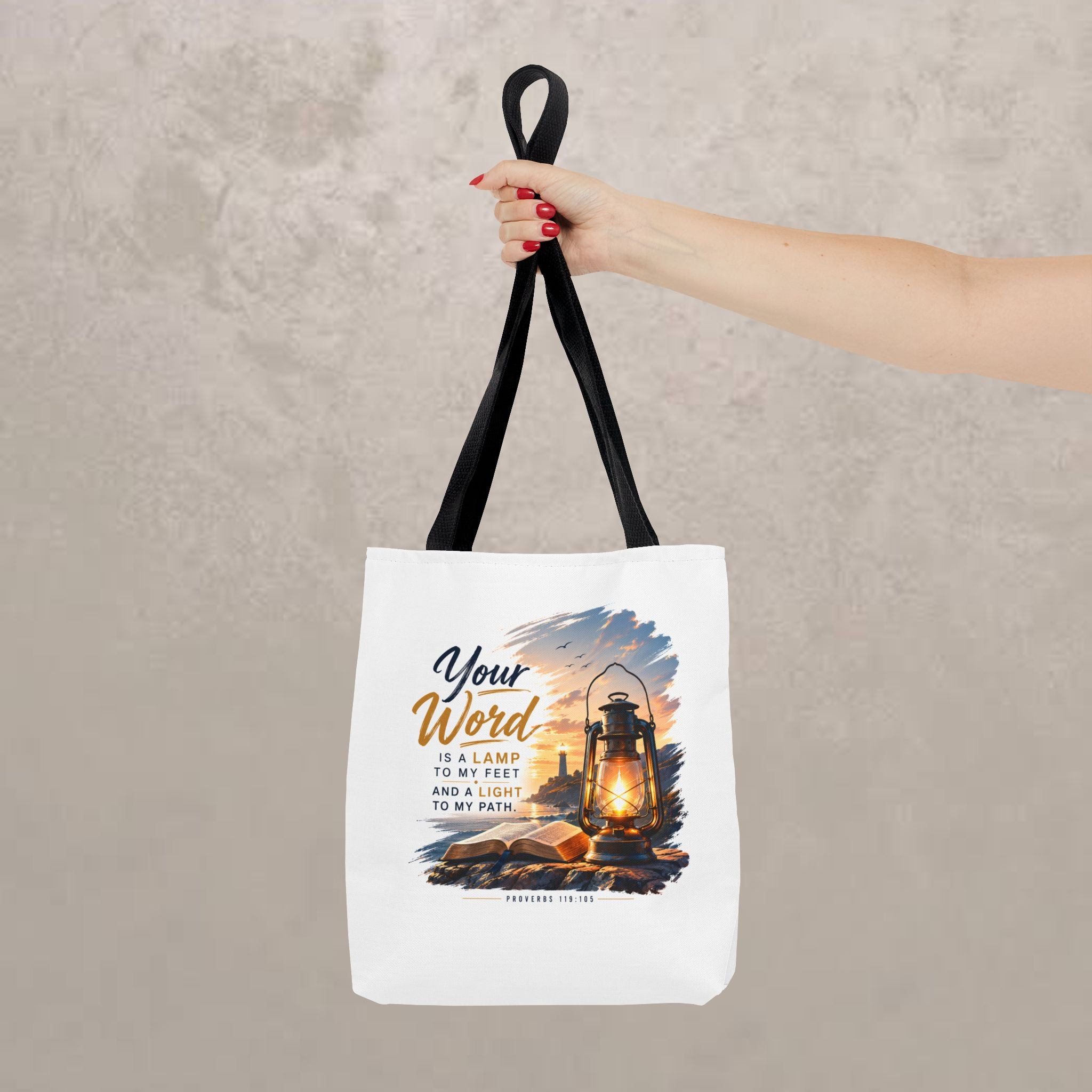Your Word is a Lamp to My Feet - Tote Bag