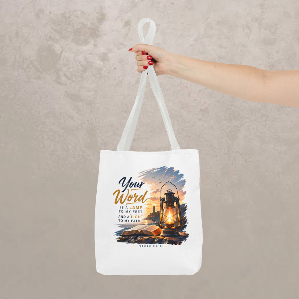 Your Word is a Lamp to My Feet - Tote Bag