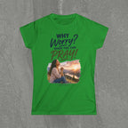 Why Worry - Pray - Women's Tee — Hispanic Women's Christian Inspirational T-Shirt
