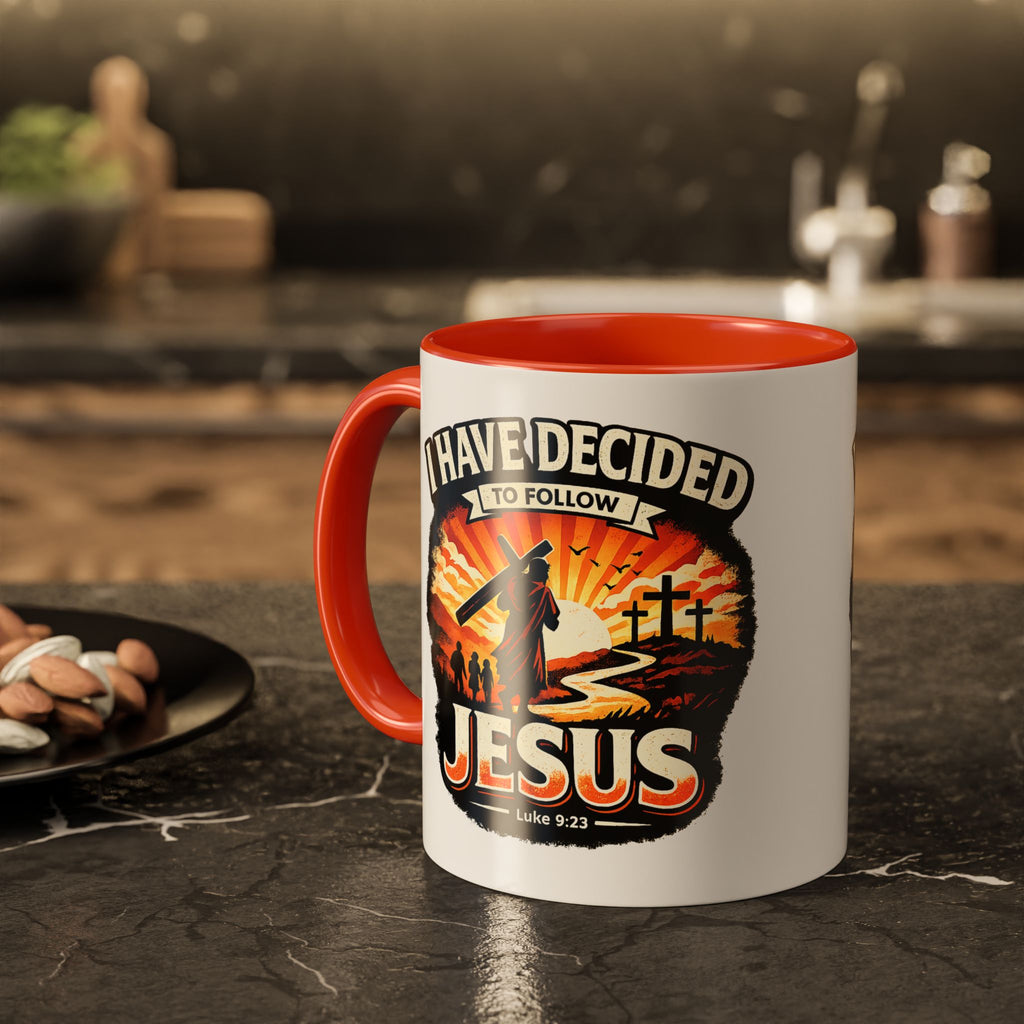 I Have Decided to Follow Jesus - Christian Faith Coffee Mug (11oz/15oz)