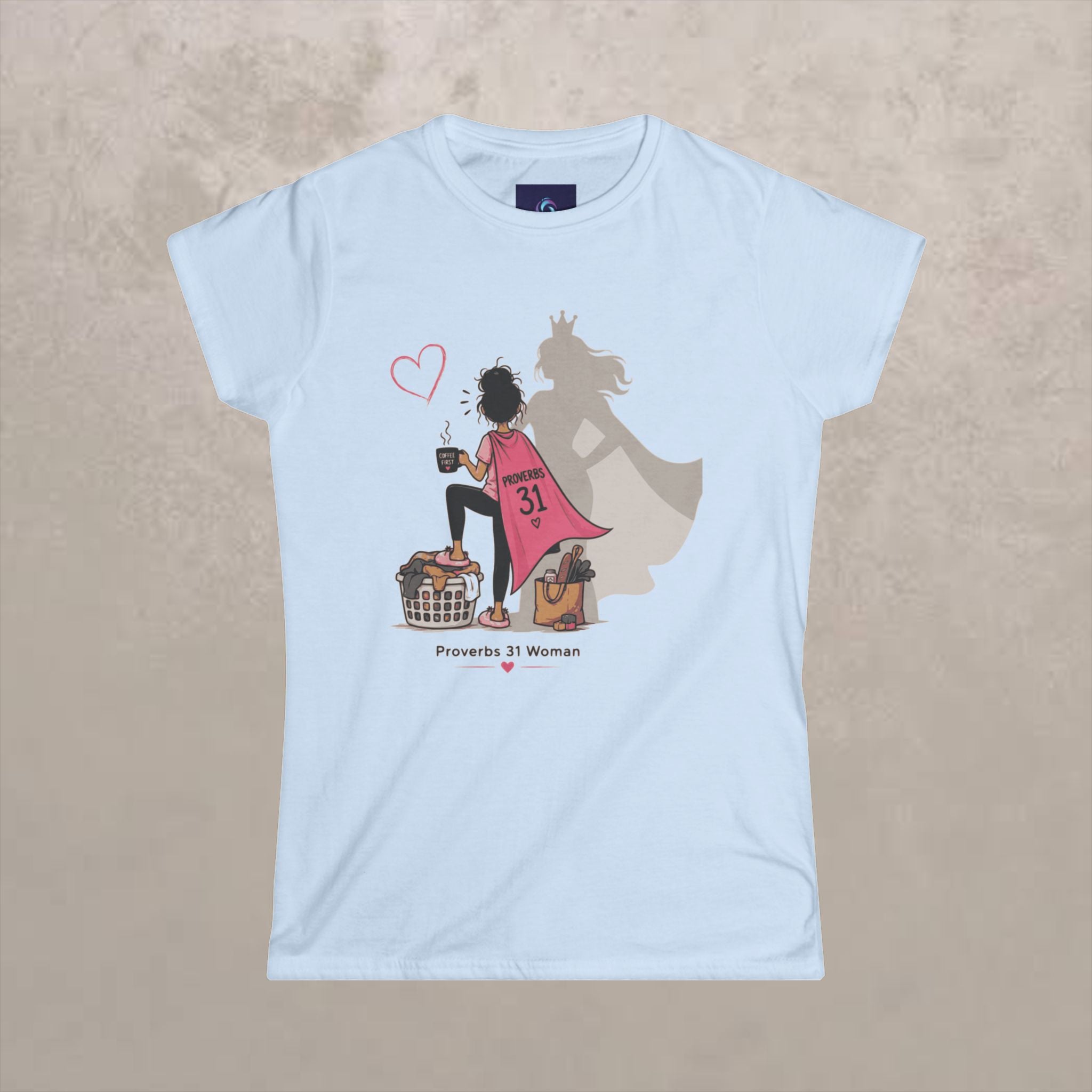 Proverbs 31 Woman Tee - Brunette