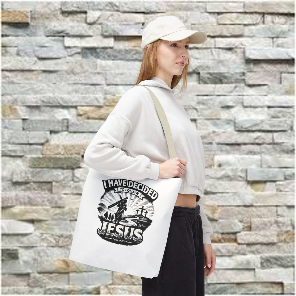 I Have Decided to Follow Jesus Tote Bag — Carryall