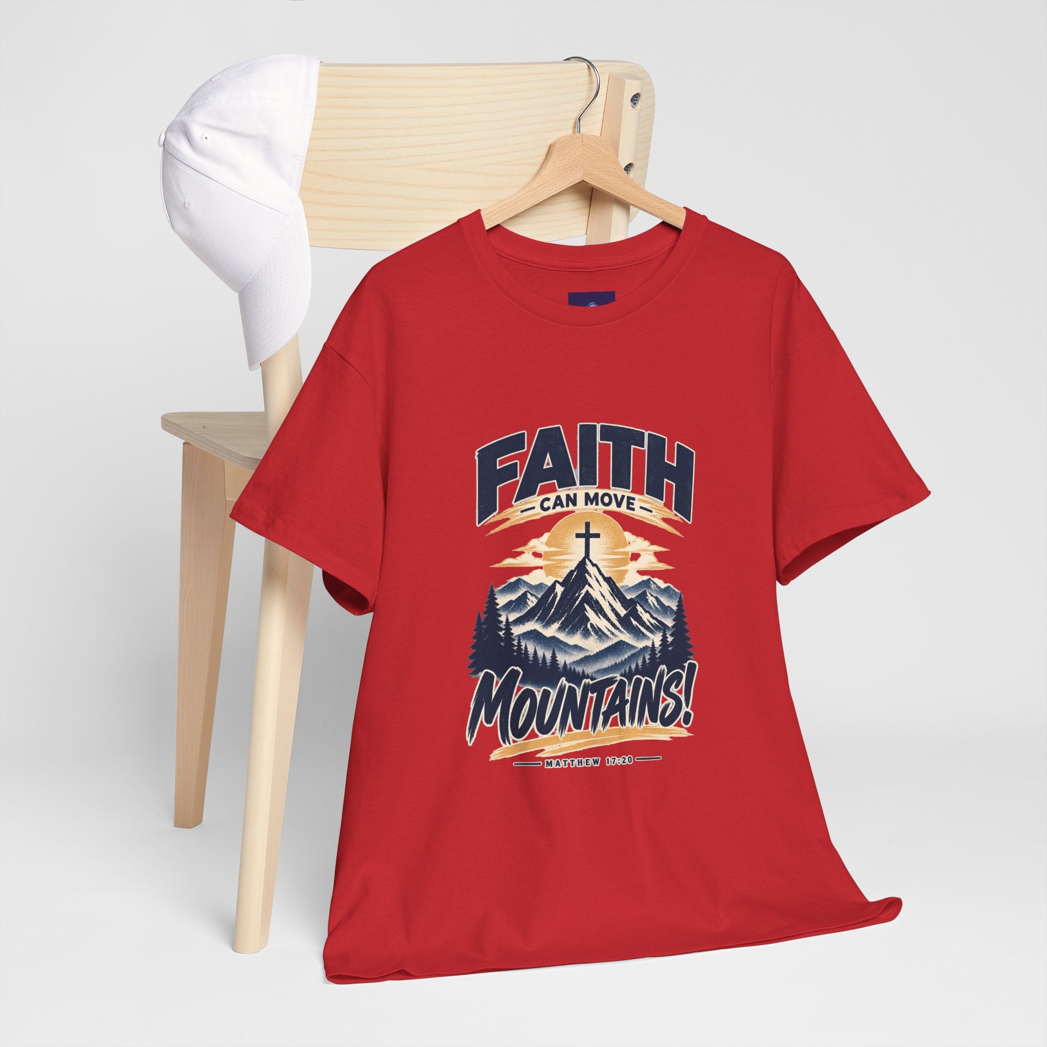 Faith Can Move Mountains Unisex Tee