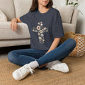 Floral Cross Bouquet Women's Tee