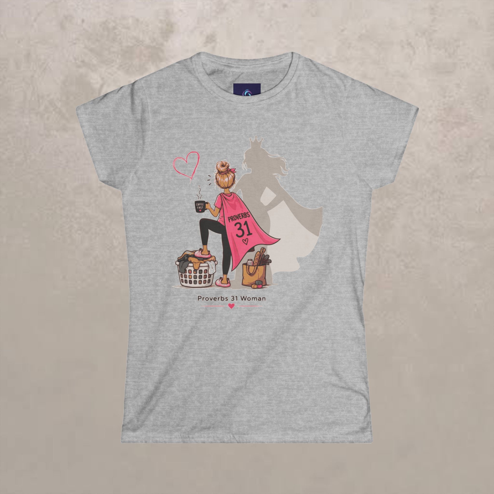 Proverbs 31 Woman Tee — Blonde
