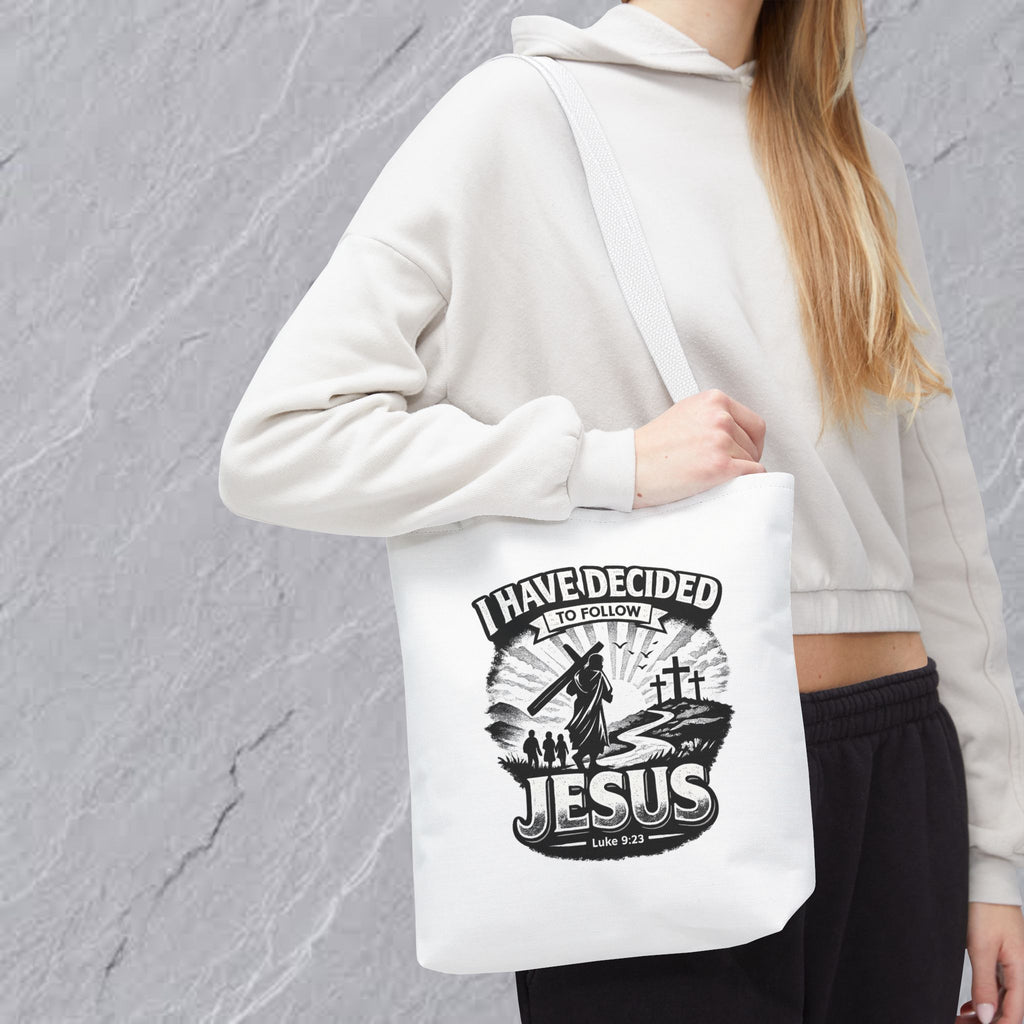 I Have Decided to Follow Jesus Tote Bag — Carryall