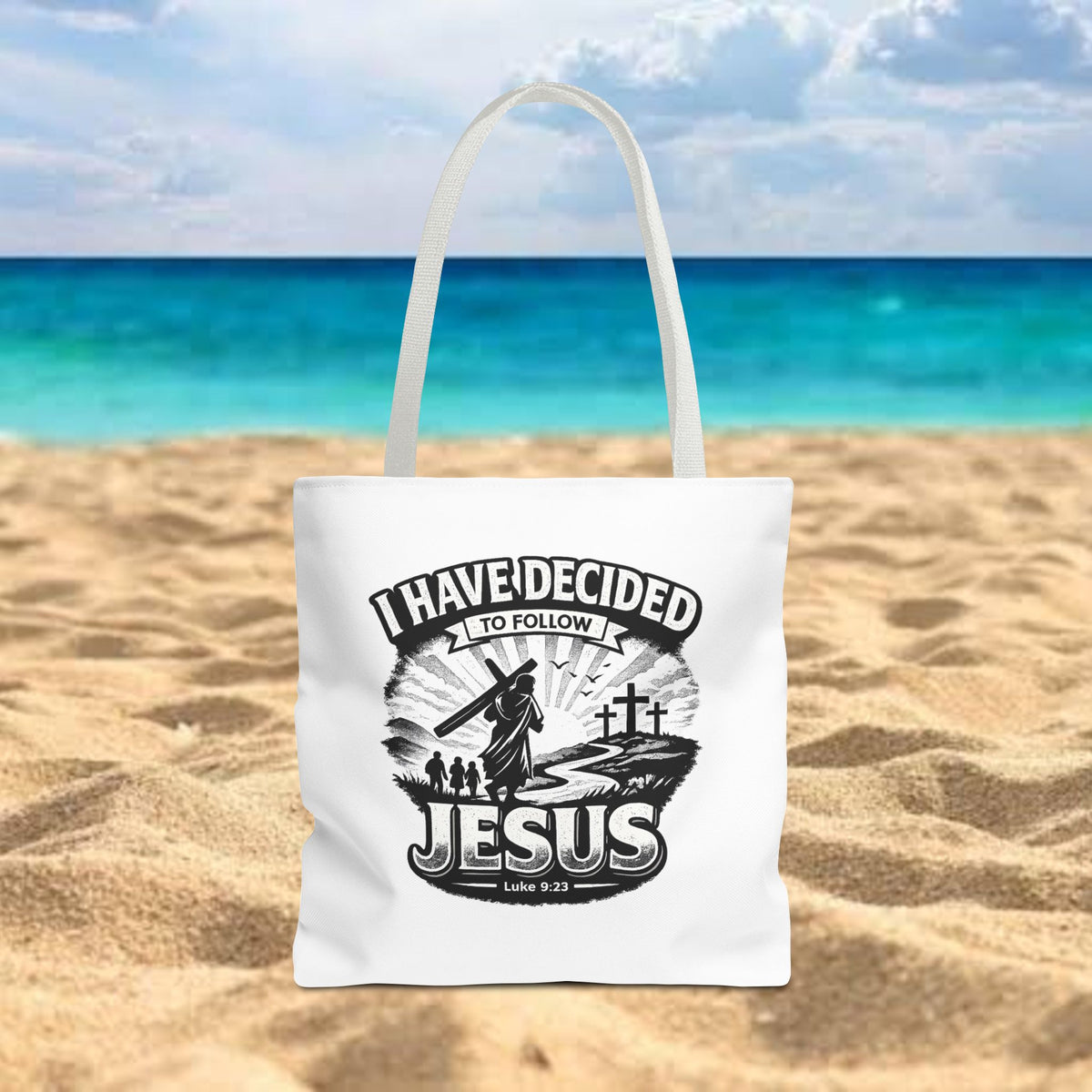 I Have Decided to Follow Jesus Tote Bag — Carryall