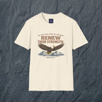 They That Wait Upon the Lord — Isaiah 40:31 Christian Tee
