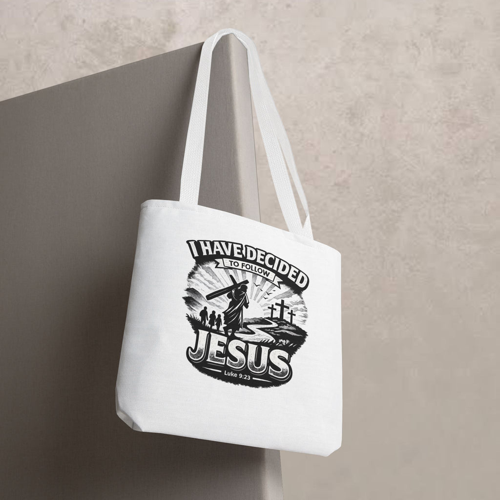 I Have Decided to Follow Jesus Tote Bag — Carryall