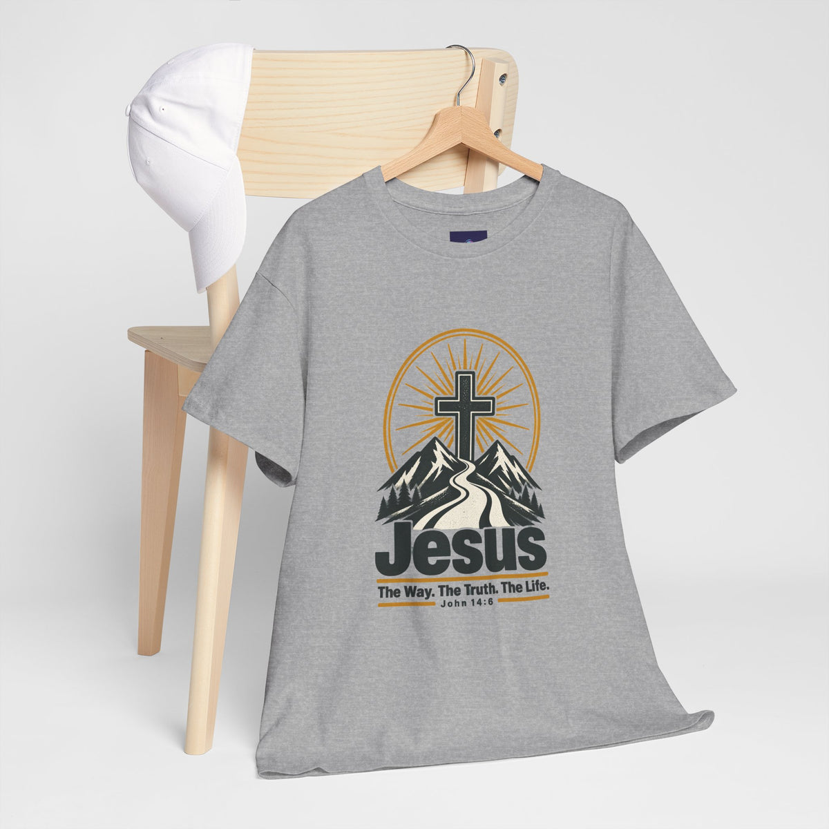 Jesus: The Way, The Truth, The Life - John 14:6 Unisex Graphic Tee