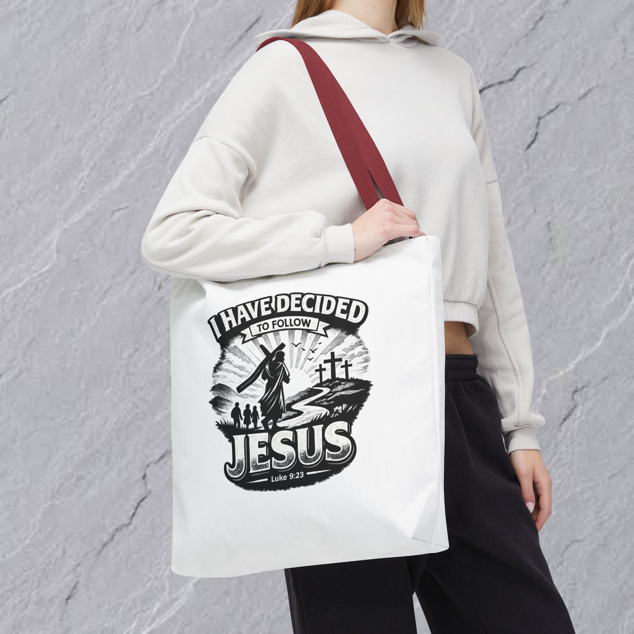 I Have Decided to Follow Jesus Tote Bag — Carryall
