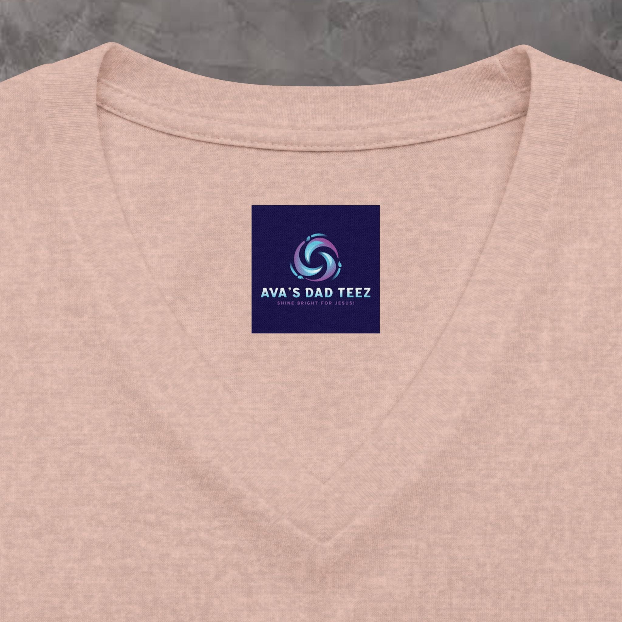 God is Faithful Through Every Season - Women's V-Neck Tee