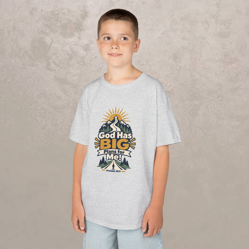 Kids - "God Has Big Plans for Me" Tee - Jeremiah 29:11