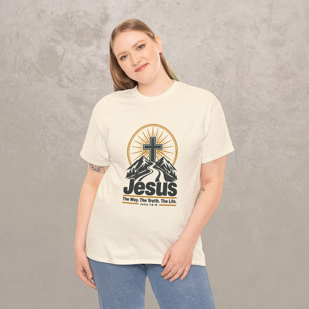 Jesus: The Way, The Truth, The Life - John 14:6 Unisex Graphic Tee