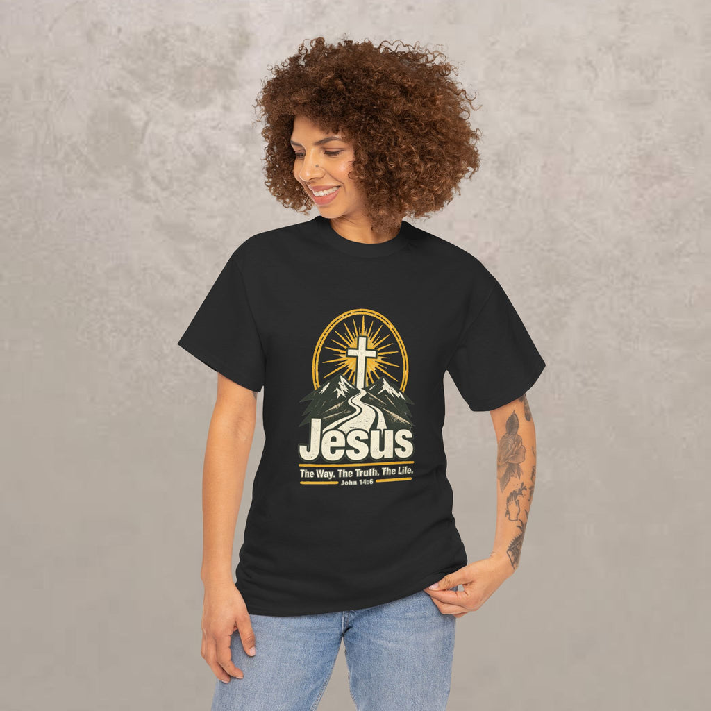 Jesus - The Way, Truth, Life — John 14:6 Unisex Graphic Tee
