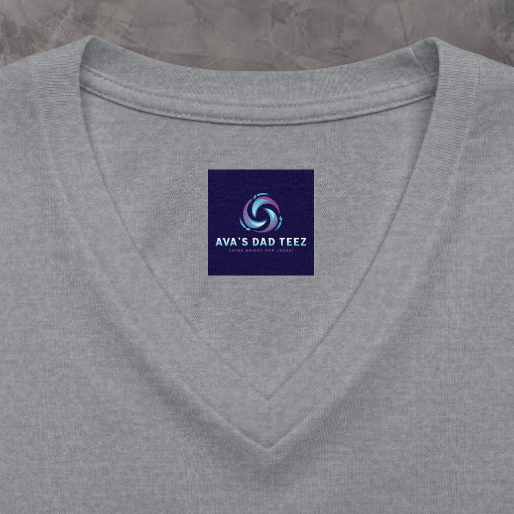 God is Faithful Through Every Season - Women's V-Neck Tee