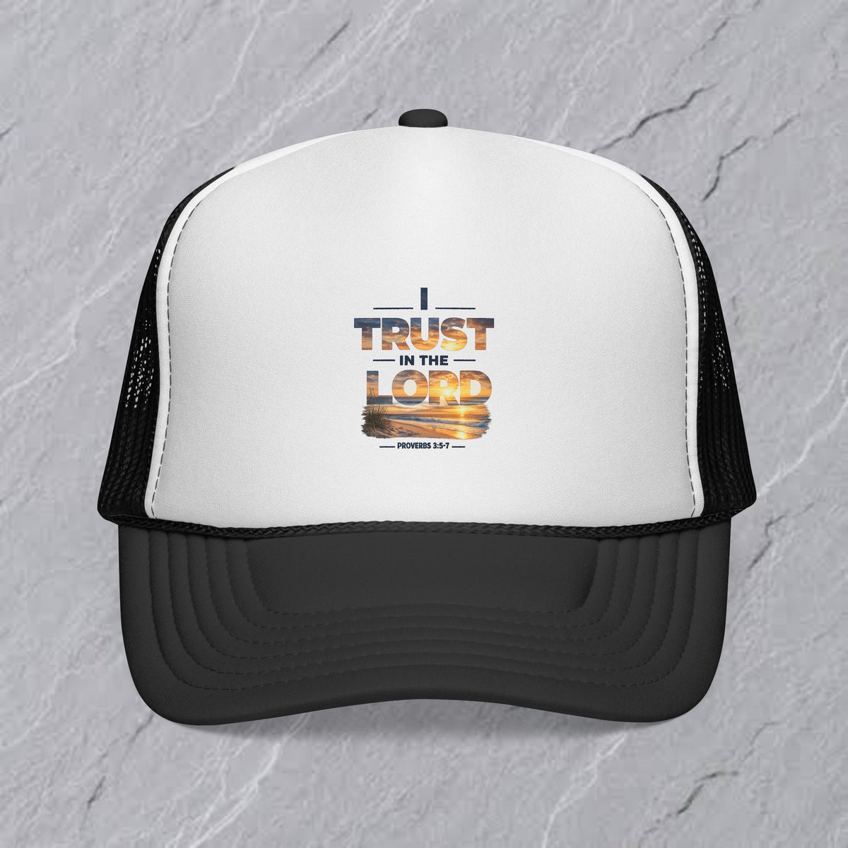 I Trust in the Lord - Sunset Faith Cap