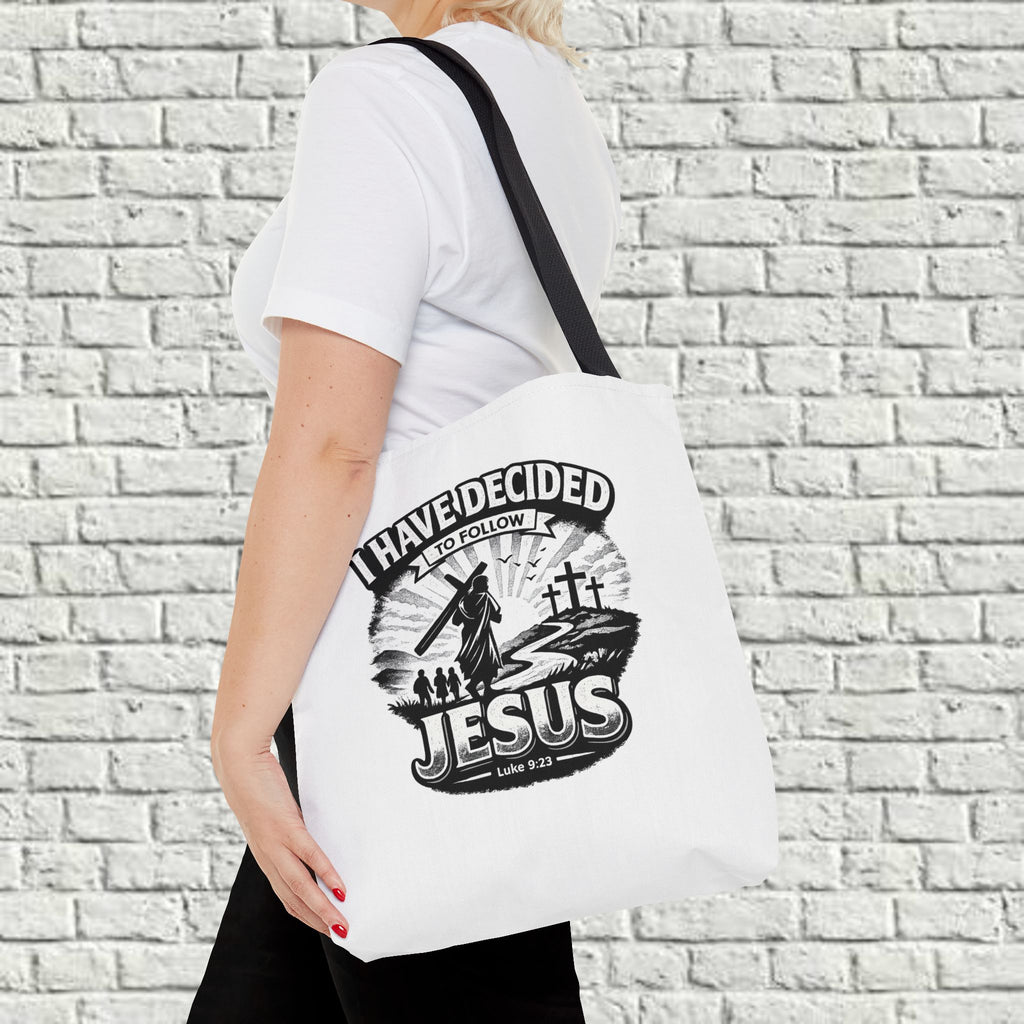 I Have Decided to Follow Jesus Tote Bag — Carryall