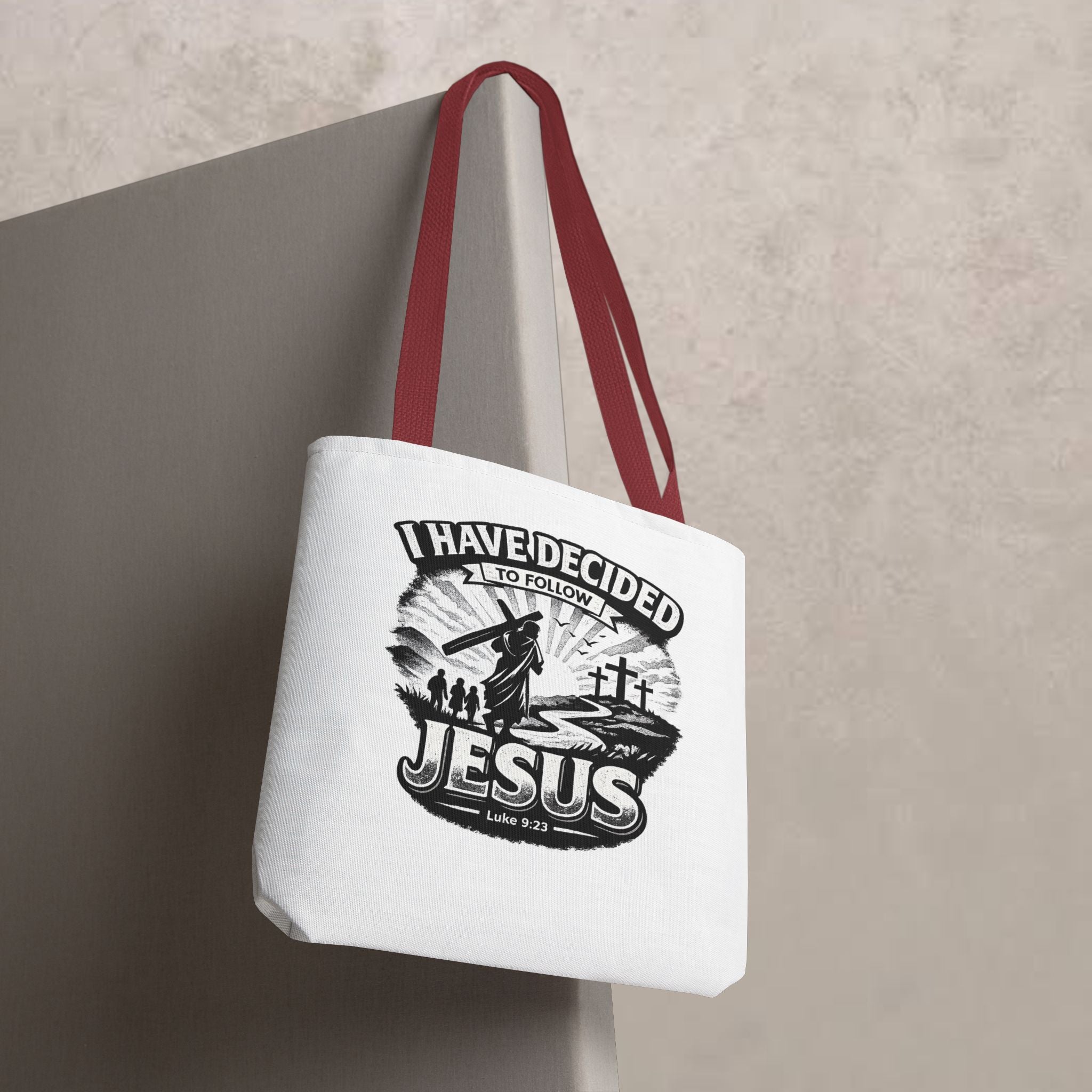 I Have Decided to Follow Jesus Tote Bag — Carryall