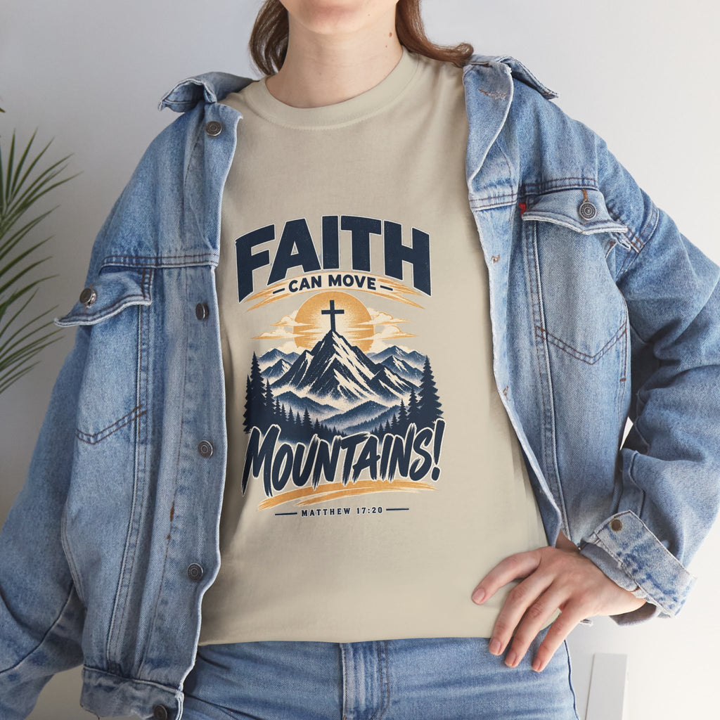 Faith Can Move Mountains Unisex Tee