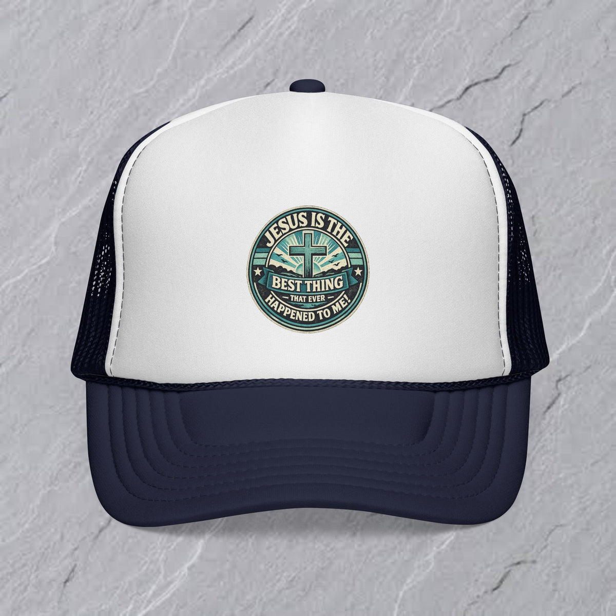Jesus Is The Best Thing That Ever Happened To Me - Vintage Patch Cap