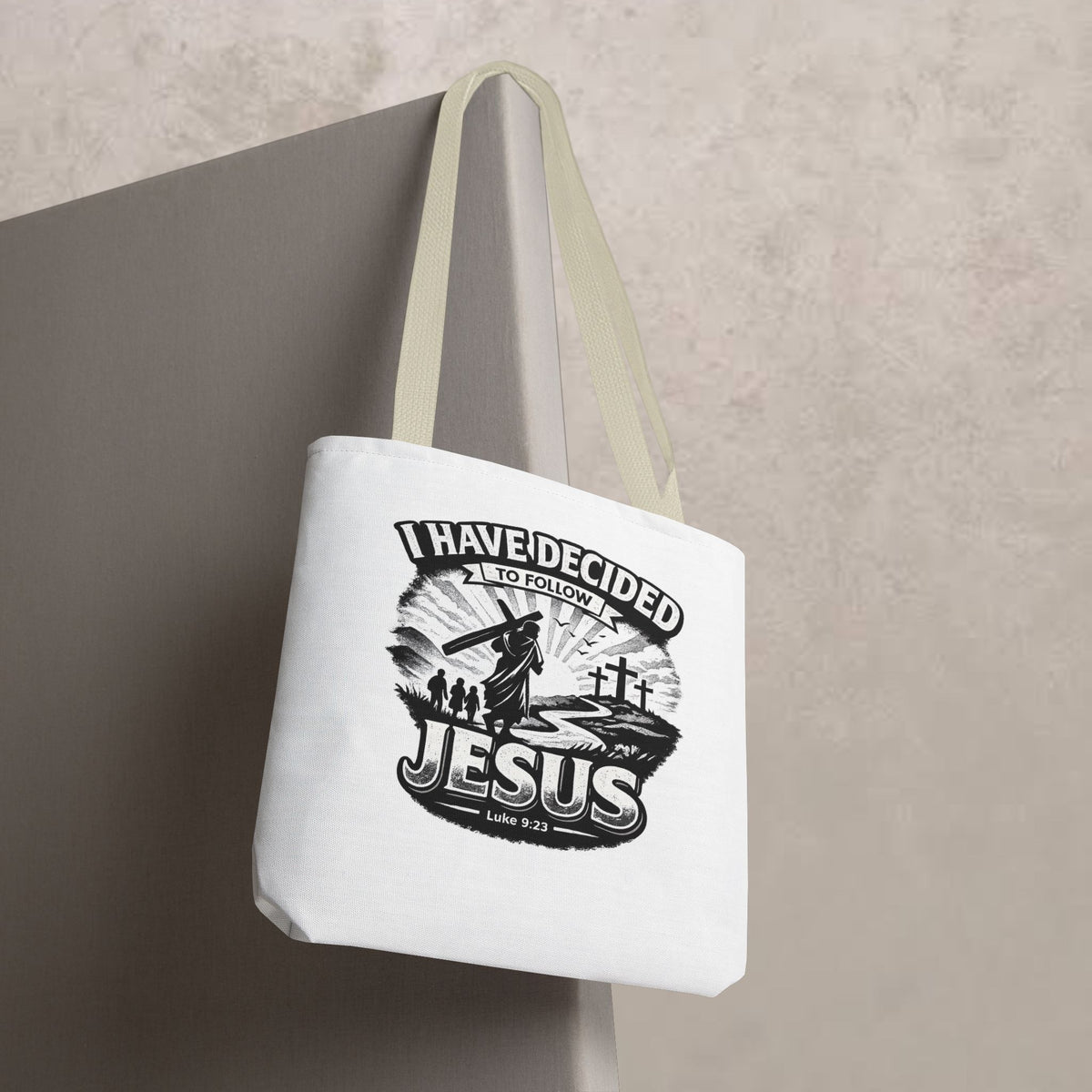 I Have Decided to Follow Jesus Tote Bag — Carryall