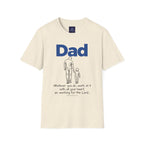 Dad - Whatever You Do, Do it As Unto the Lord V-Neck Tee — Graphic Casual Everyday Shirt for Fathers