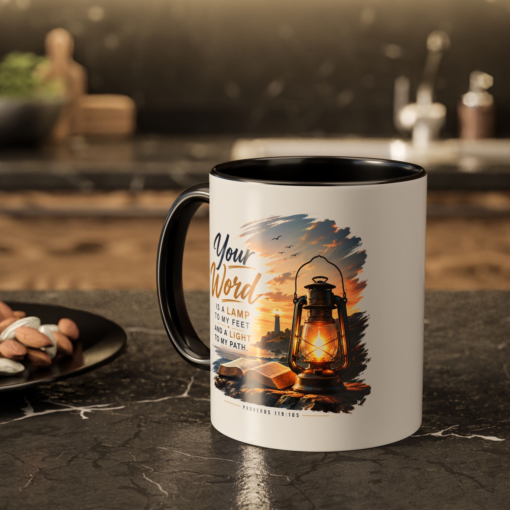 Your Word is a Lamp to my Feet - Christian Faith Coffee Mug (11oz/15oz)