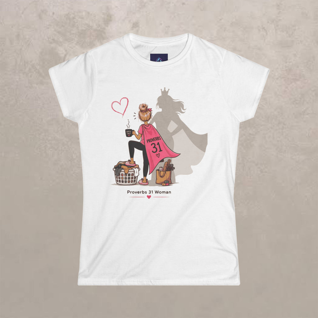 Proverbs 31 Woman Tee — Blonde