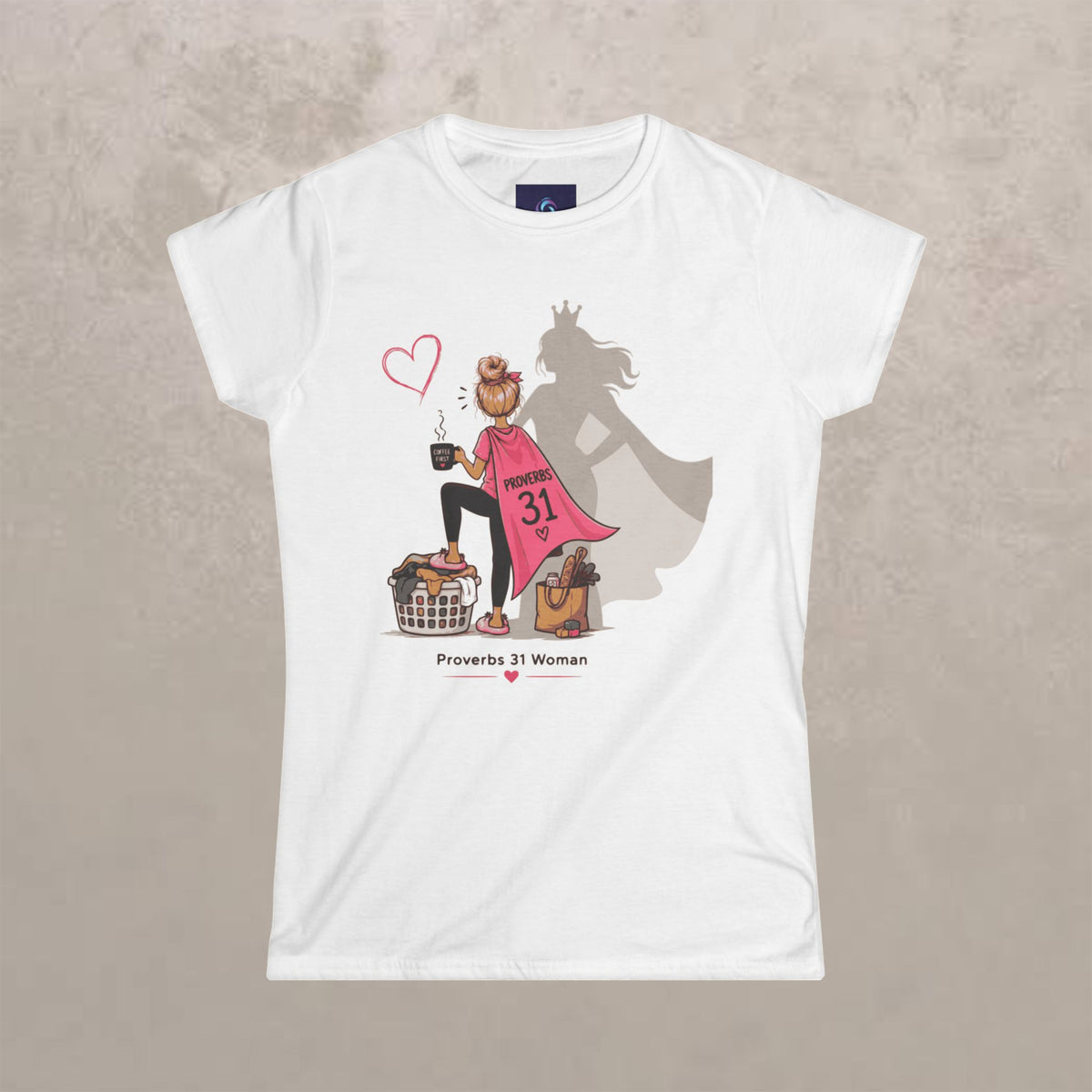 Proverbs 31 Woman Tee — Blonde