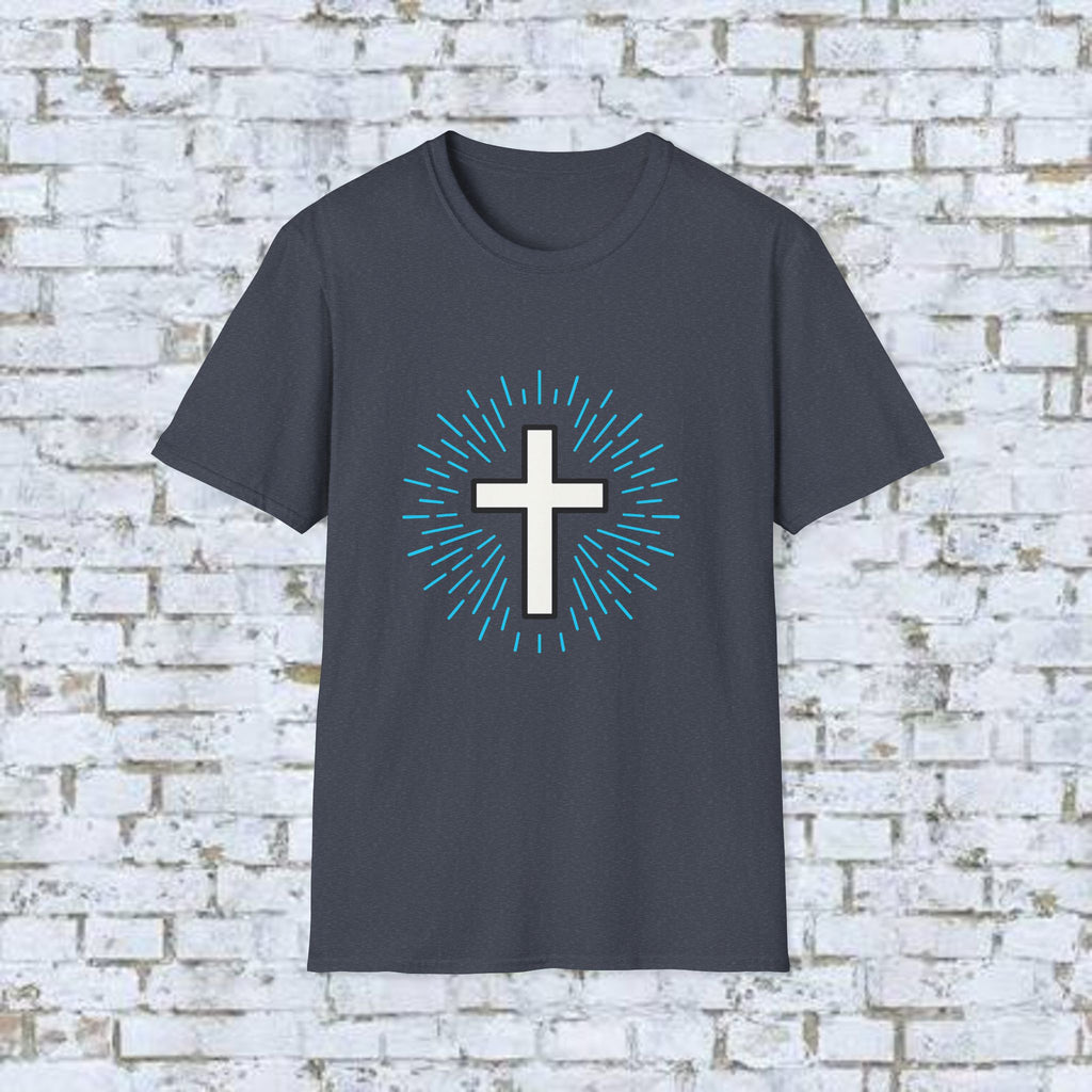 Glowing Cross Emblem T-Shirt