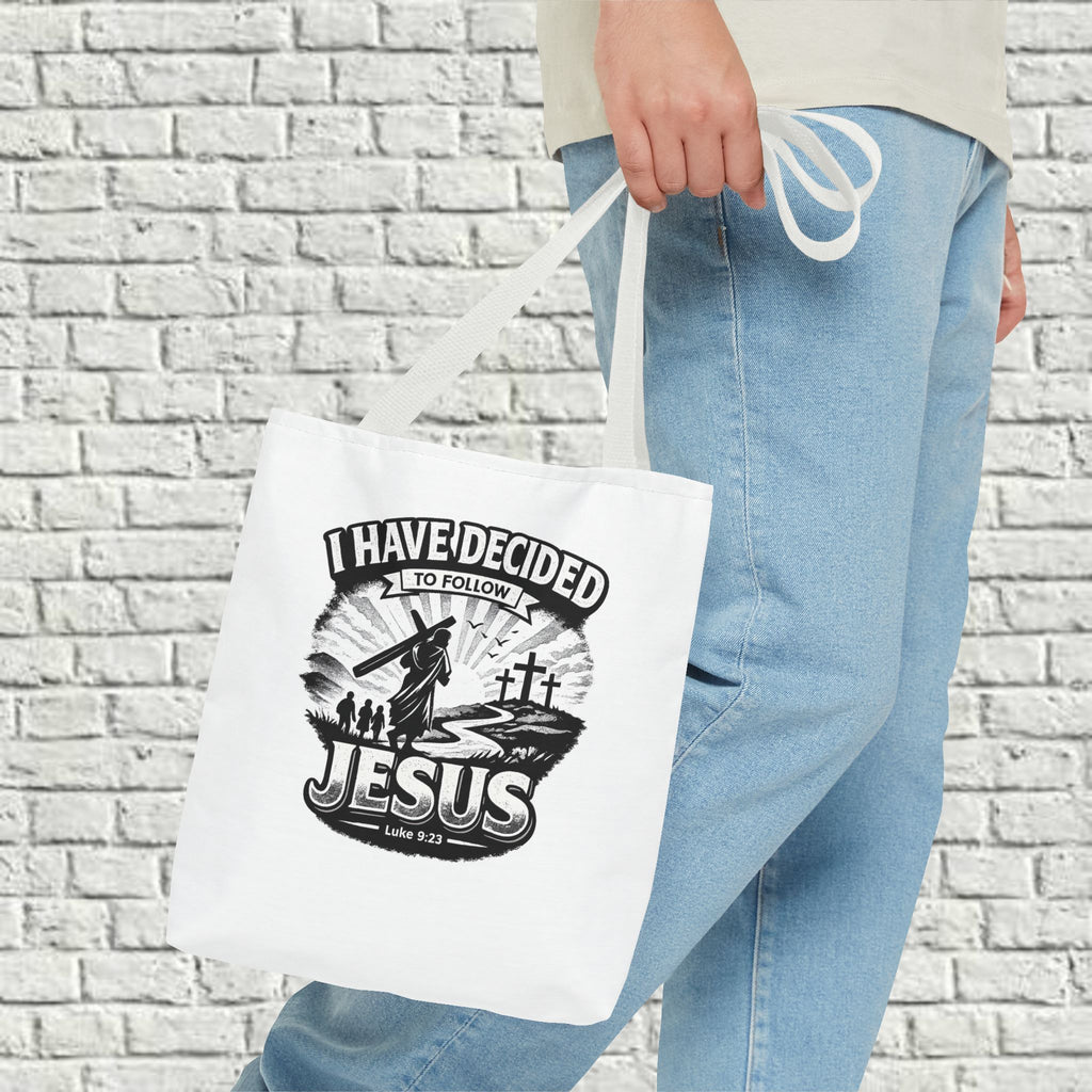 I Have Decided to Follow Jesus Tote Bag — Carryall